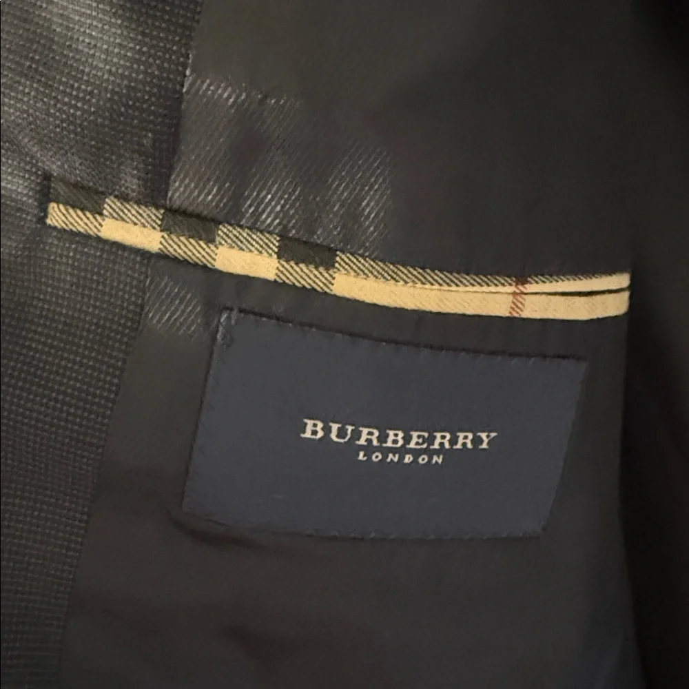 Burberry navy blue jacket